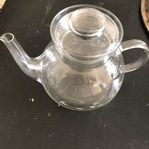 Vintage Princess House Coffee / Tea Pot Glass (Cottage Core)